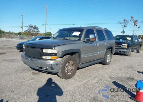 2002 Chevrolet Tahoe Lt из США, поврежденный, VIN 1GNEK13ZX2R117803